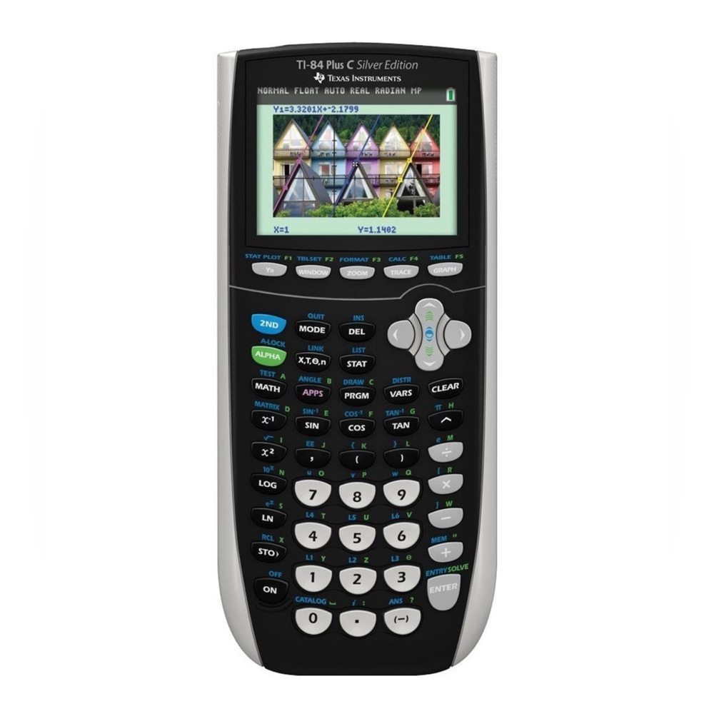 Texas Instruments TI-84 Plus C Silver Edition Calculator